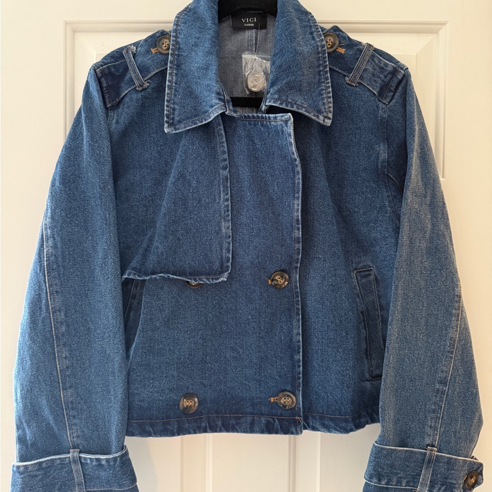 Vici Blue Denim Jean Jacket